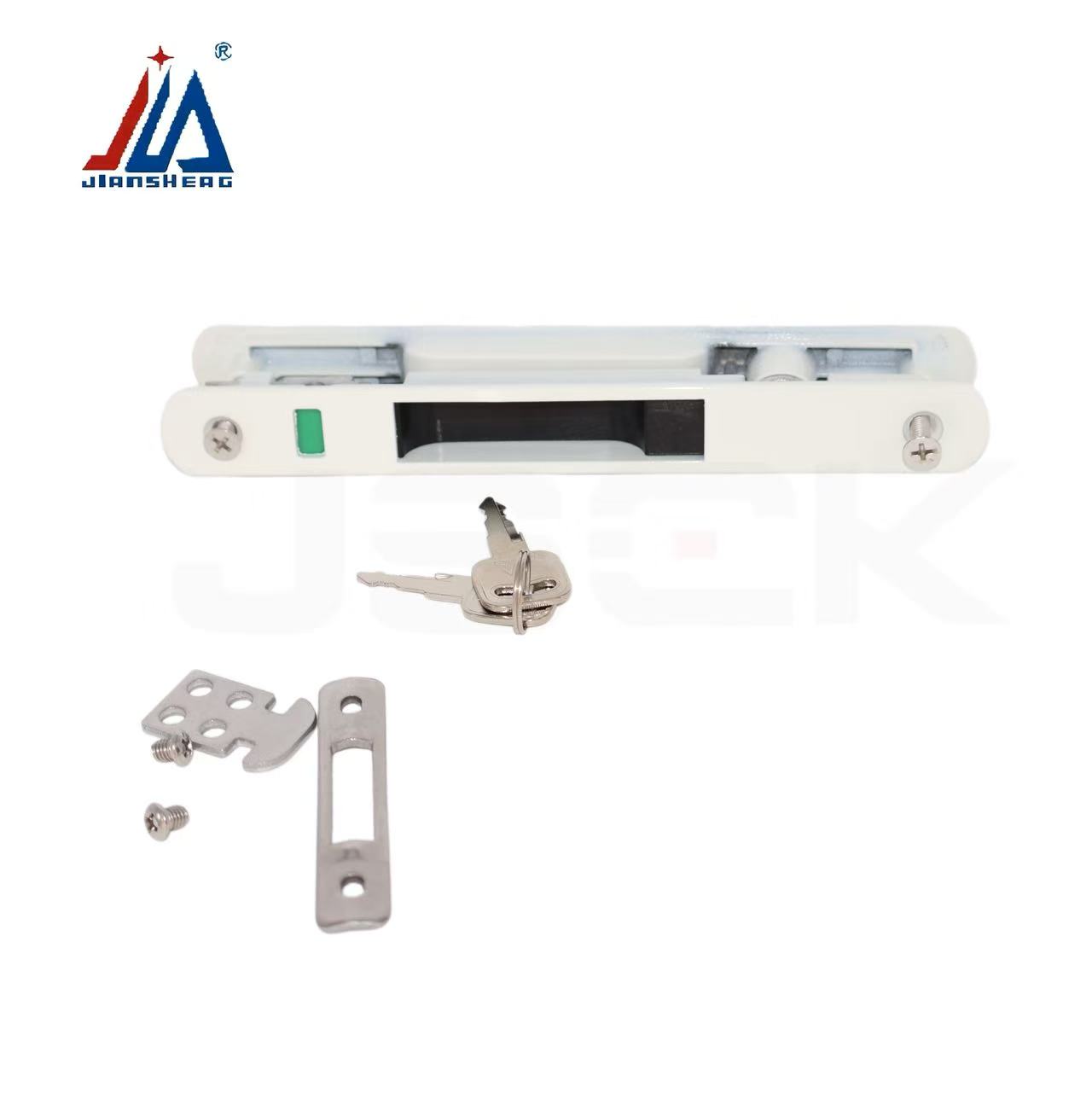 Furniture Sliding Door Hardware - Double-sided Sliding Door Lock with Key