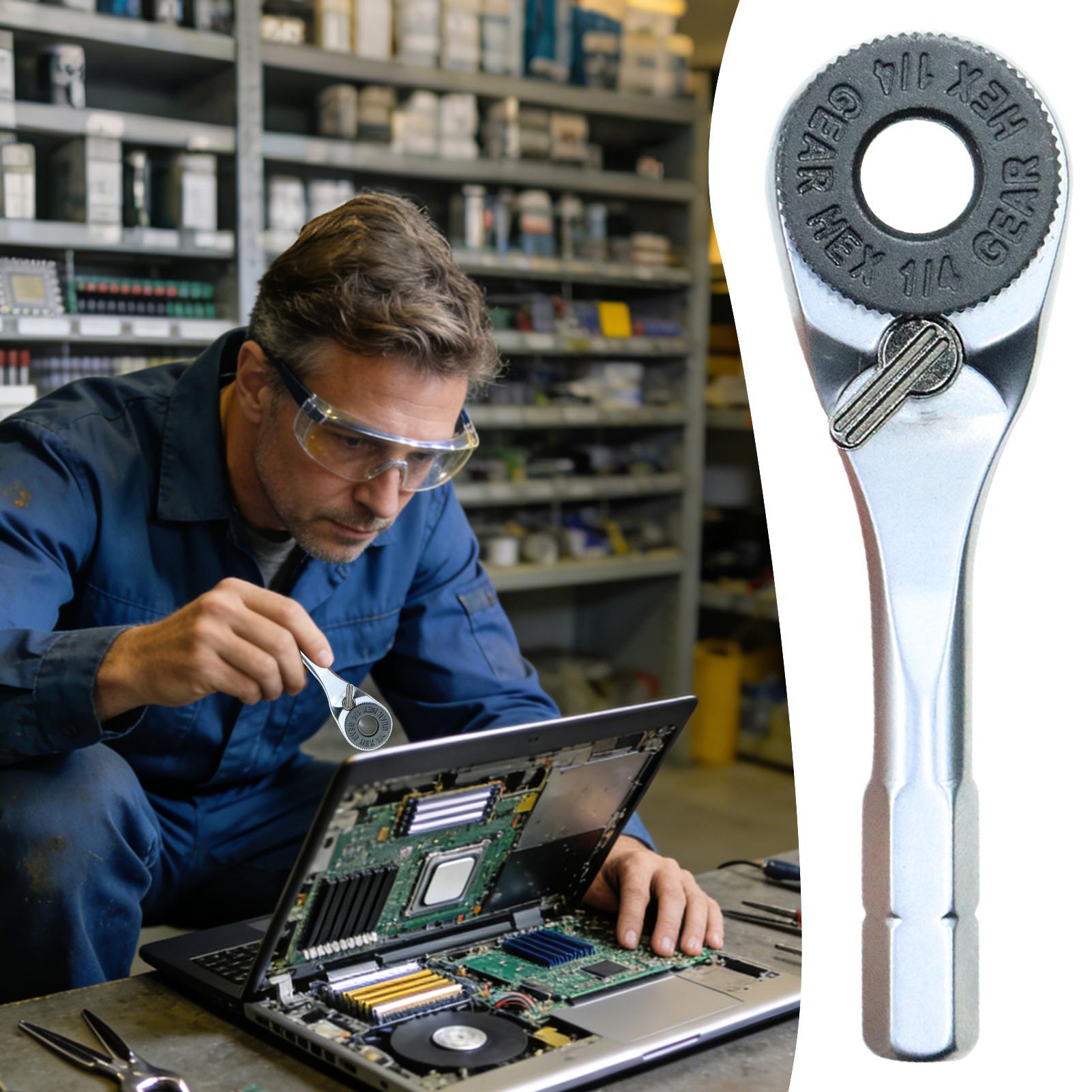 Furniture Hardware Brass - Small Ratchet Portable Ratcheting Wrench Furniture