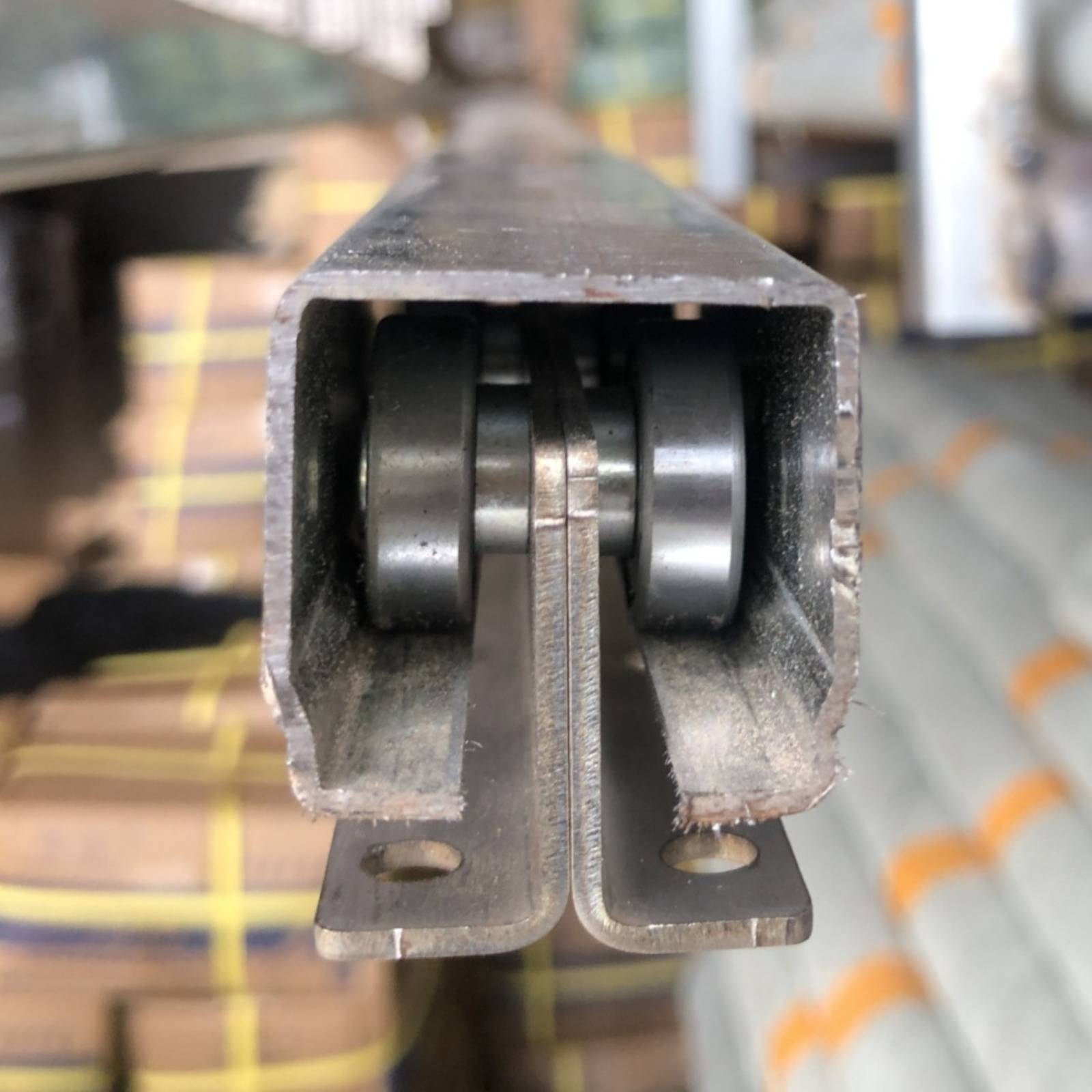 Furniture Sliding Door Hardware - Sliding Door Pulley Overhead Rail Door