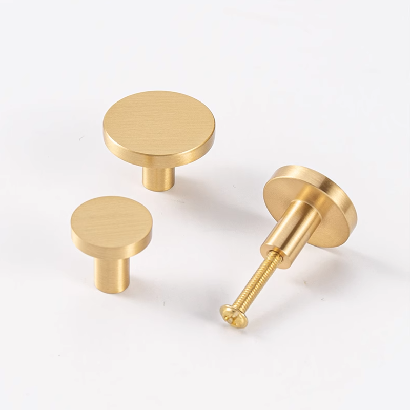 Round Brass Kitchen Cabinet Dr - Furniture Hardware Brass recension och pris