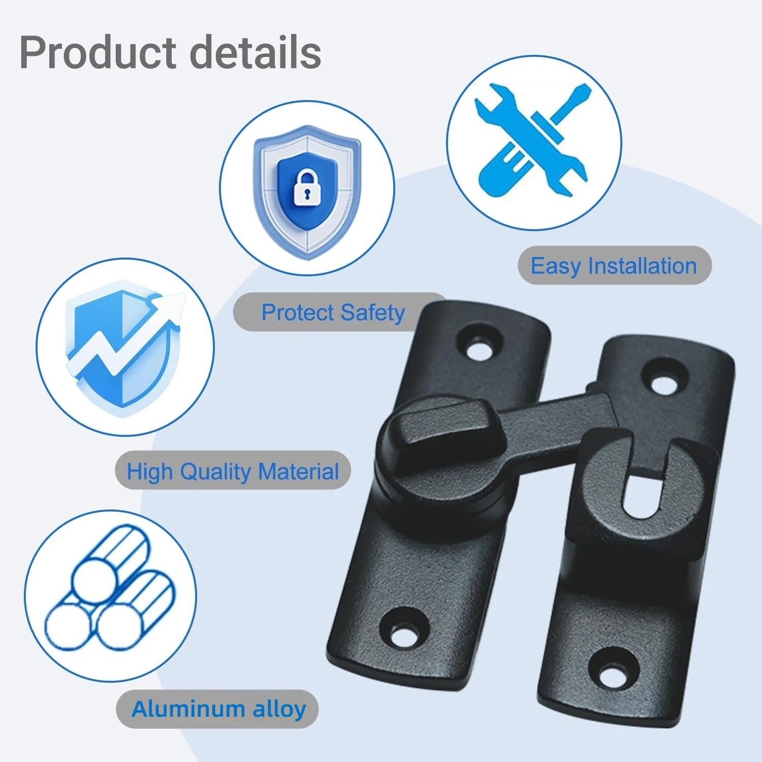 Sliding barn door lock hardwar - Furniture Sliding Door Hardware recension och pris