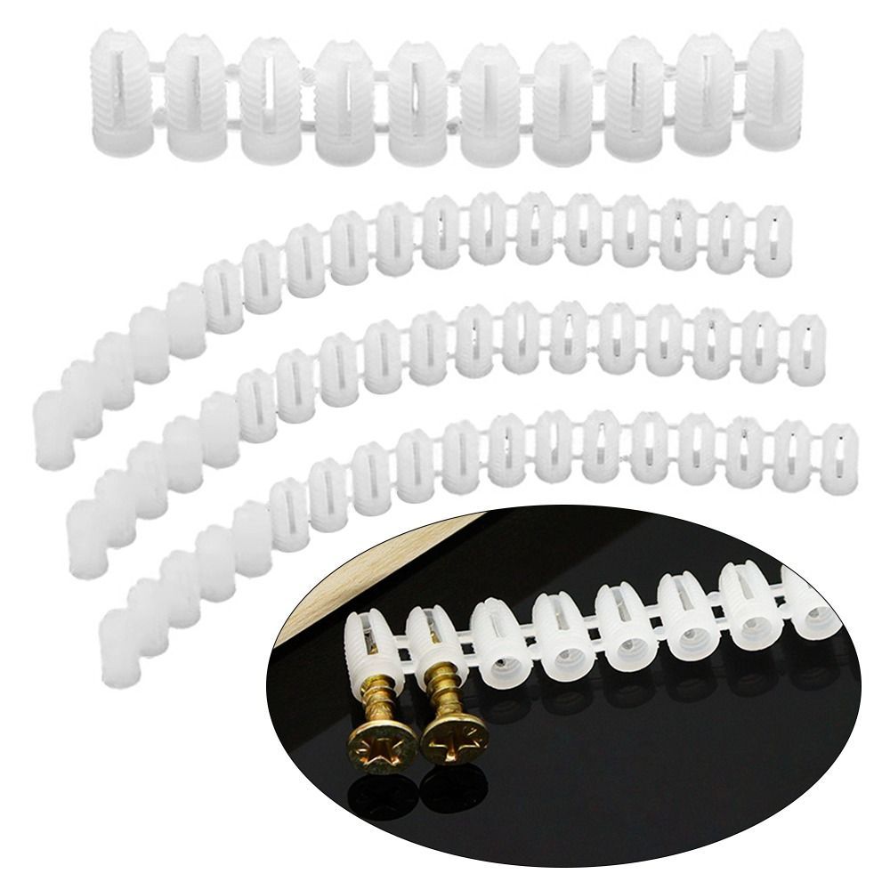 M4 Wall Plug Anchor Expansion  - Furniture Hardware Screws recension och pris