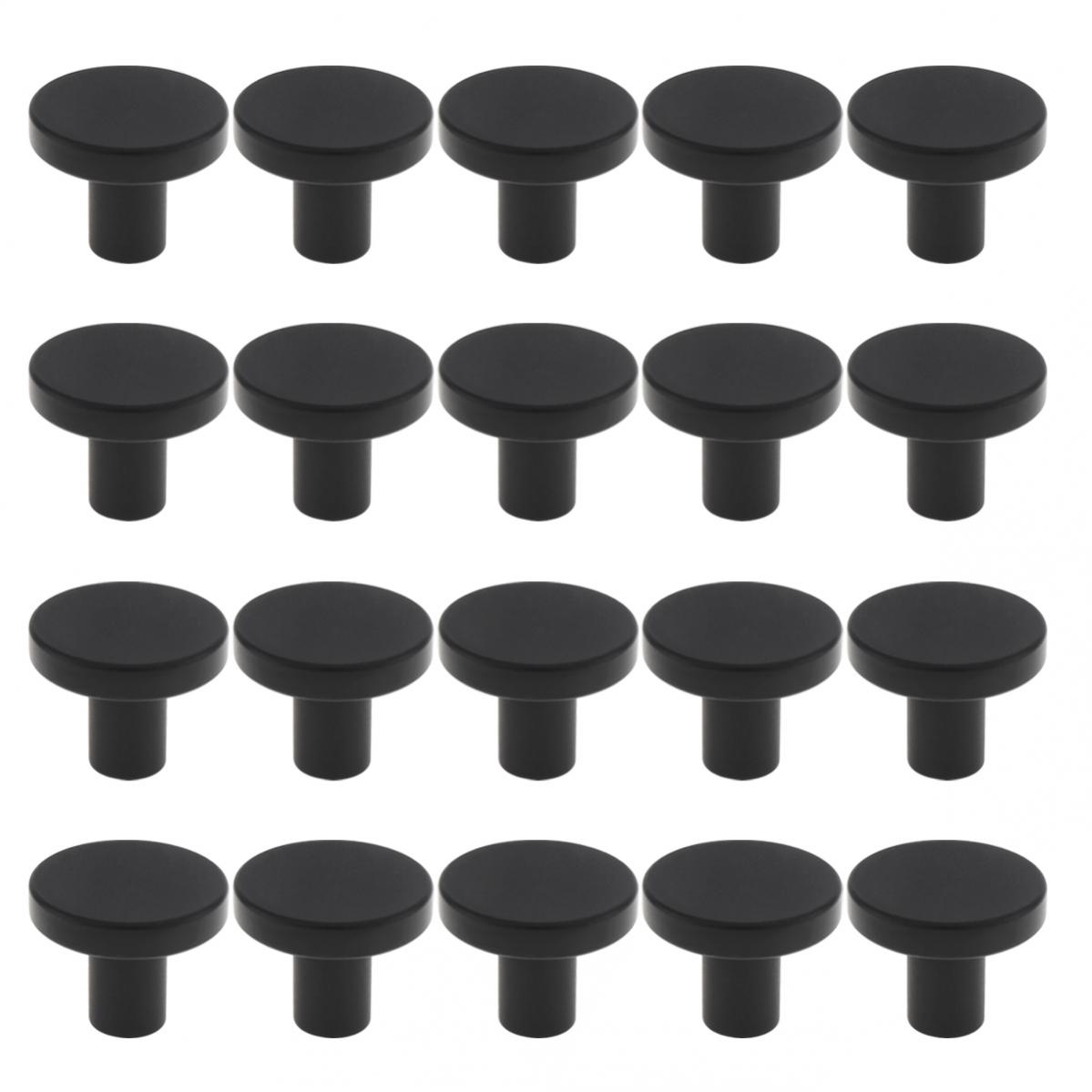 20Pcs Round Kitchen Cabinet Kn - Furniture Hardware Pulls recension och pris