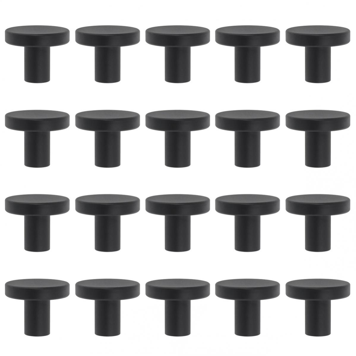 20Pcs Round Kitchen Cabinet Kn - Furniture Hardware Pulls recension och pris