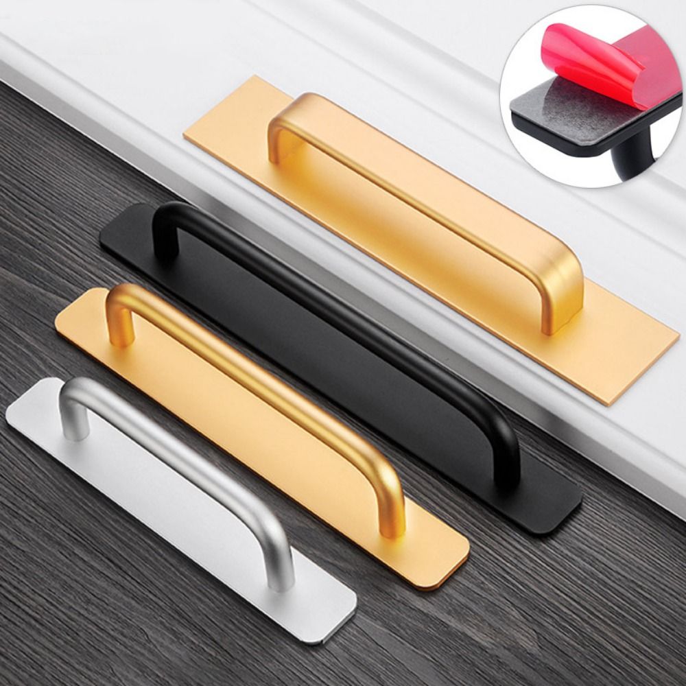 Punch-free Door Handle Aluminu - Furniture Hardware Restoration recension och pris