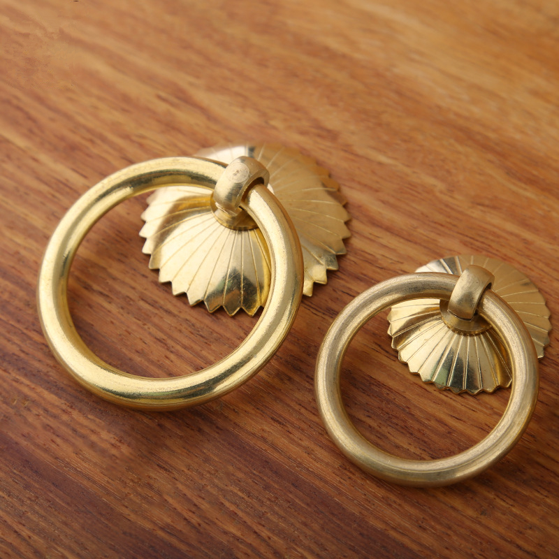 Vintage Brass Cabinet Ring Kno - Furniture Hardware Pulls recension och pris