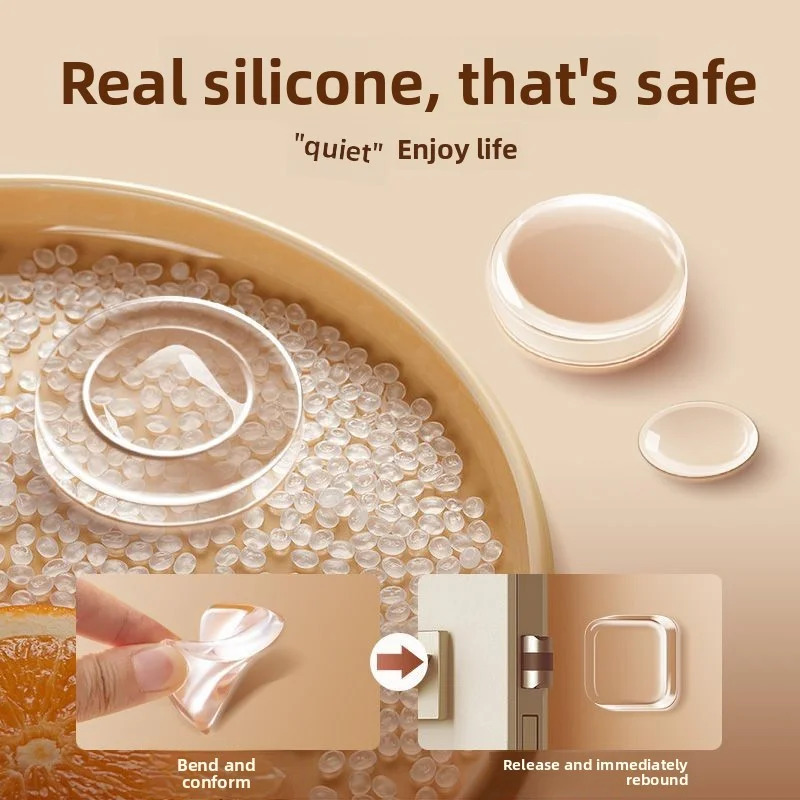 Silicone cabinet bumpers Rubbe - Furniture Hardware Pulls recension och pris