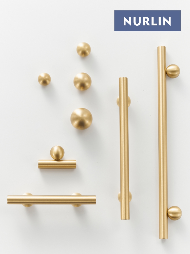 Nurlin Brass Round Ball Foot C - Furniture Hardware Brass recension och pris