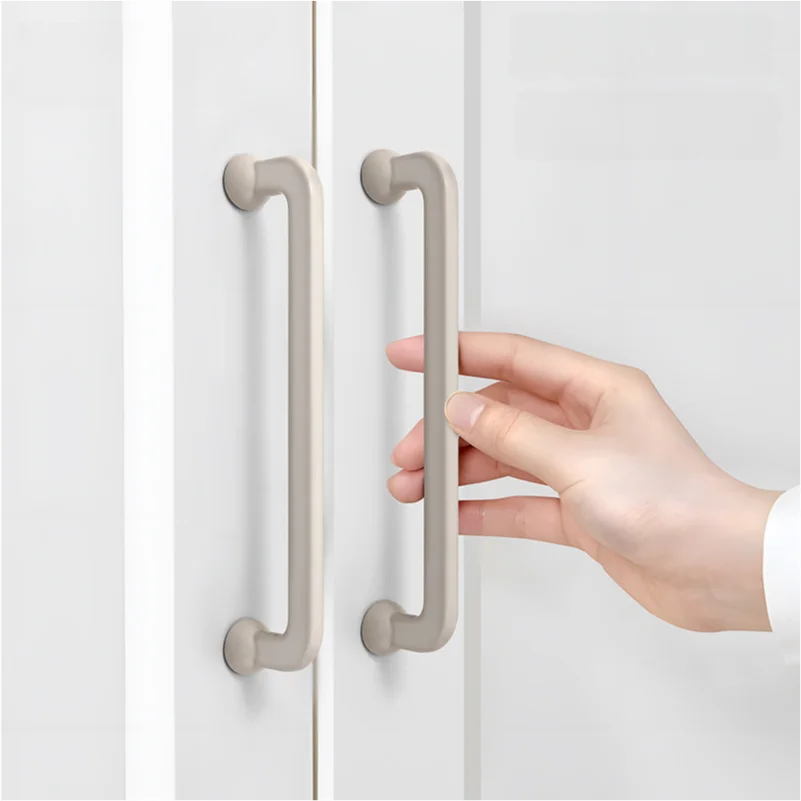 Modern Minimalist Cream Cabine - Furniture Hardware Restoration recension och pris
