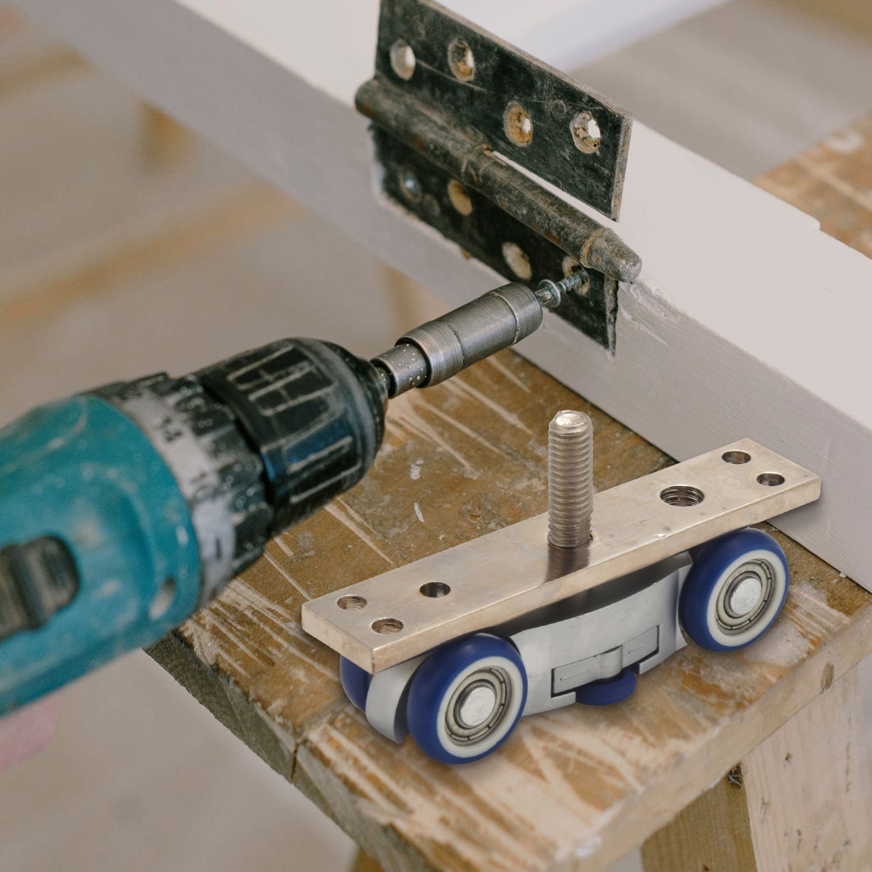 Bifold Door Hardware Wooden Sl - Furniture Sliding Door Hardware recension och pris