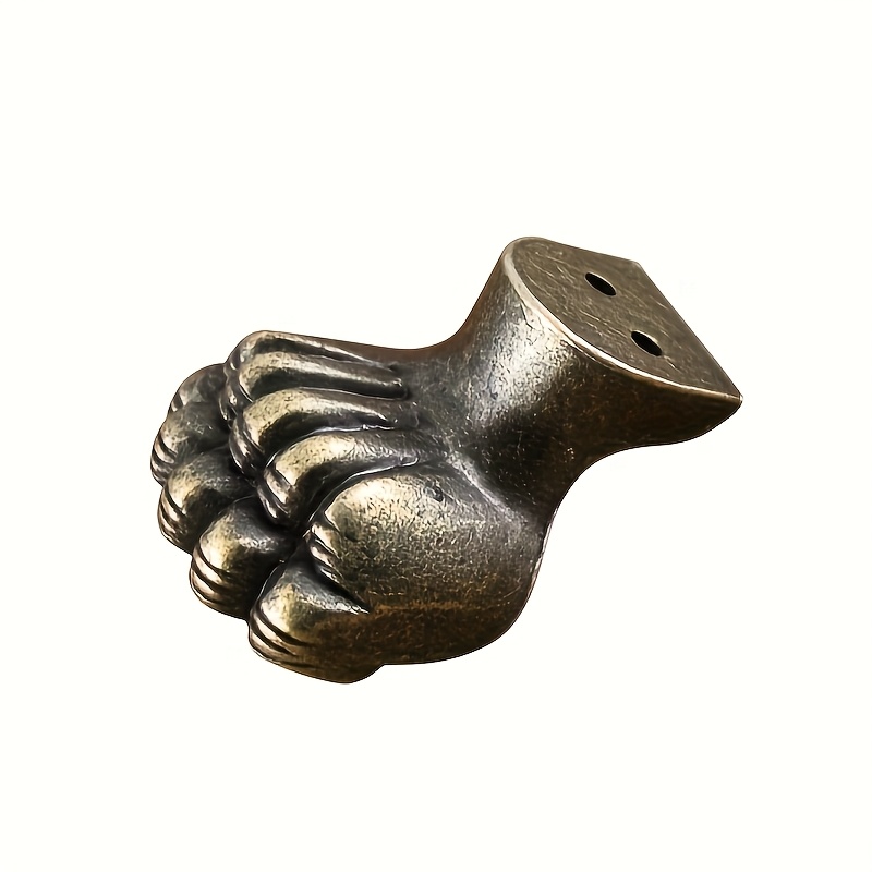 8pcs Antique Foot Brass Jewelr - Furniture Hardware Brass recension och pris