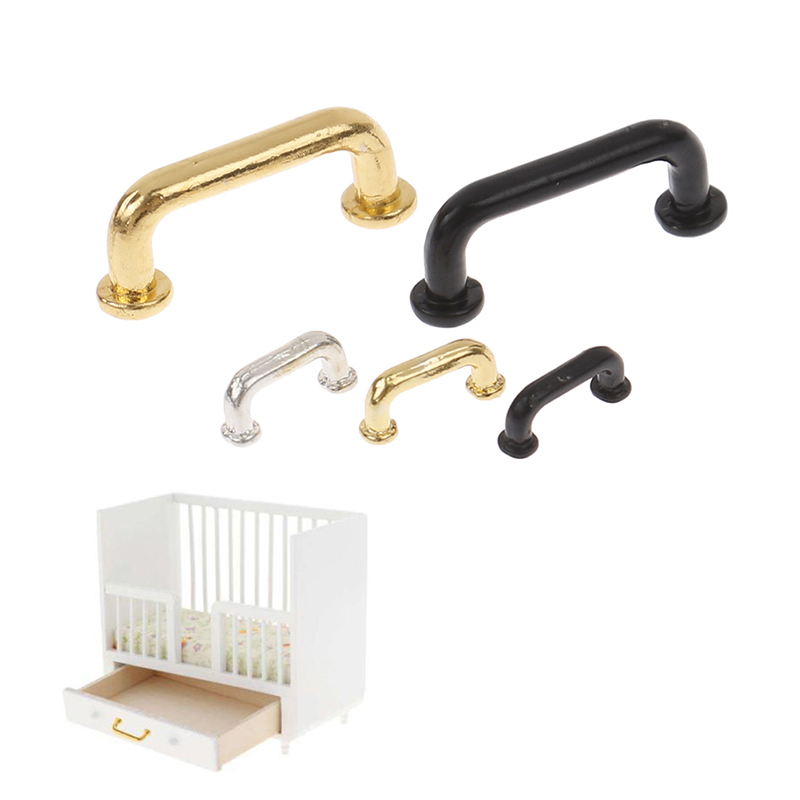 1:12 Miniature 4/8pcs Door Cab - Furniture Hardware Pulls recension och pris