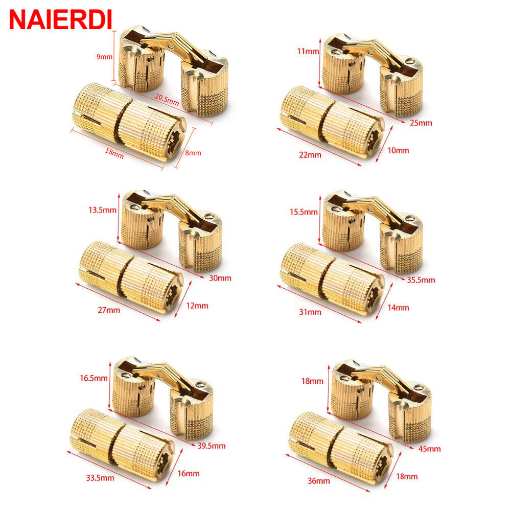 NAIERDI Copper Brass Furniture - Furniture Hardware Brass recension och pris