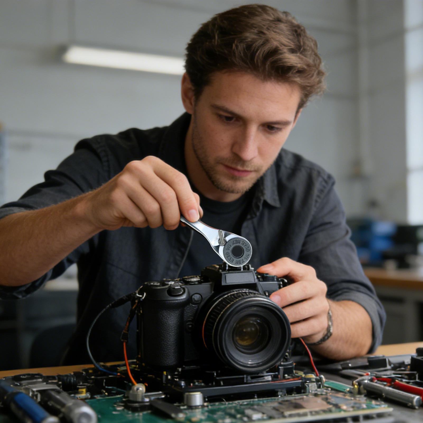 Small Ratchet Portable Ratchet - Furniture Hardware Brass recension och pris