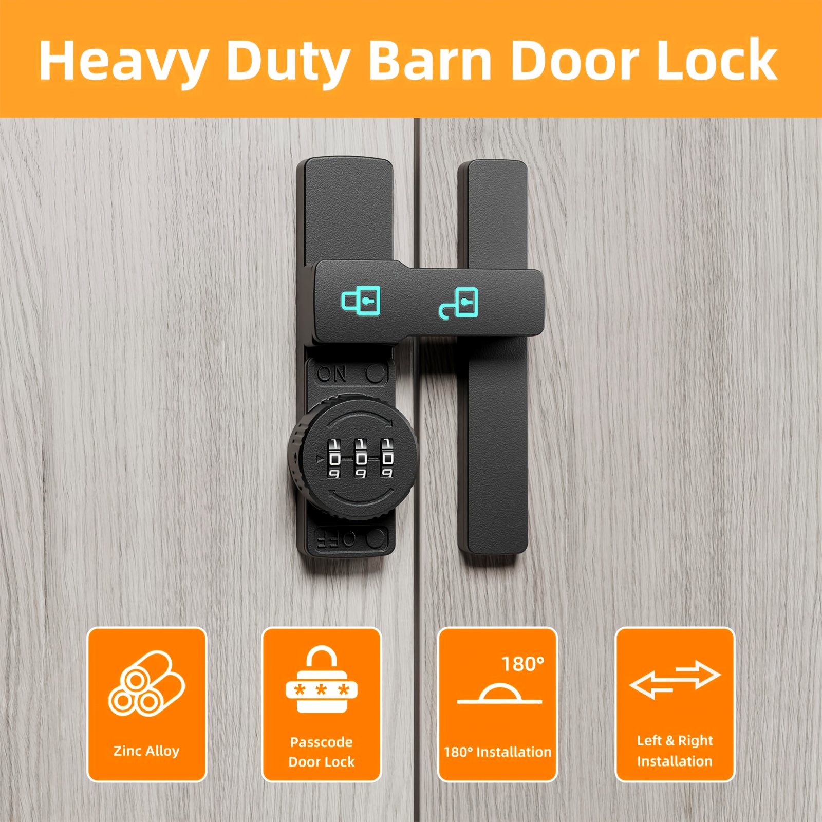 Password Door Lock and Deadbol - Furniture Sliding Door Hardware recension och pris