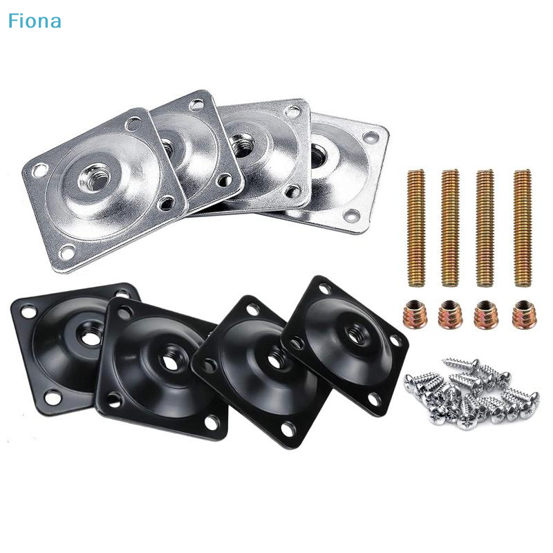 ✔Furniture Leg Mounting Plates - Furniture Hardware Screws recension och pris