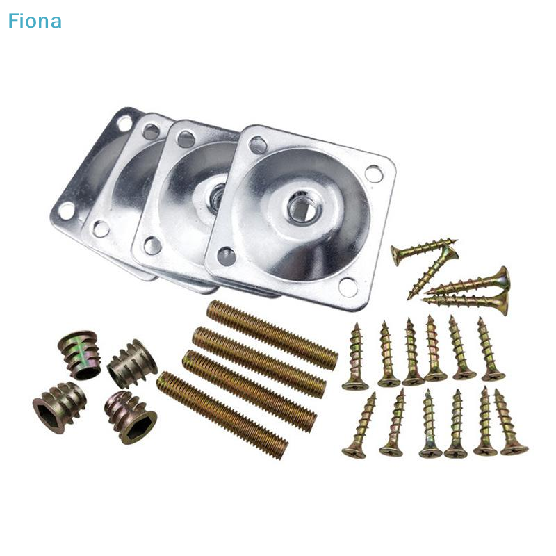 ✔Furniture Leg Mounting Plates - Furniture Hardware Screws recension och pris